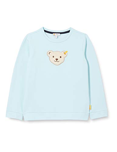 Steiff Jungen mit süßer Teddybärapplikation Sweatshirt,