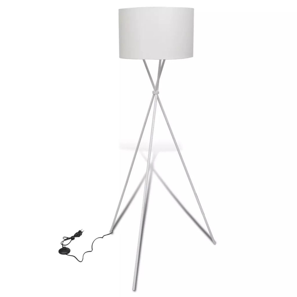 Floor lamp Long White tripod