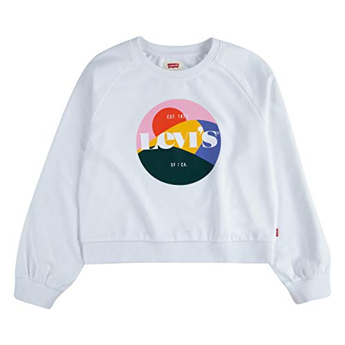 Levi's Kids Sweatshirt - Mädchen weiß 4 Jahre