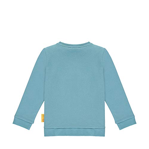 Steiff Jungen mit süßer Teddybärapplikation Sweatshirt,