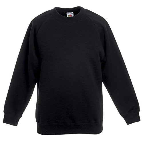 Fruite of the Loom Kinder Raglan Sweatshirt,