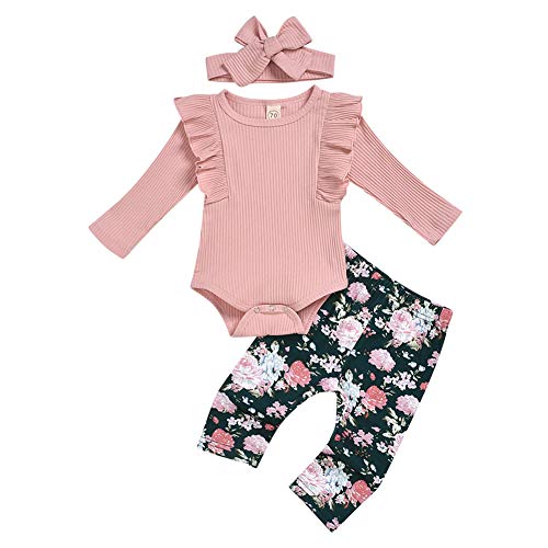 FYMNSI Neugeborenes Baby Mädchen Outfits