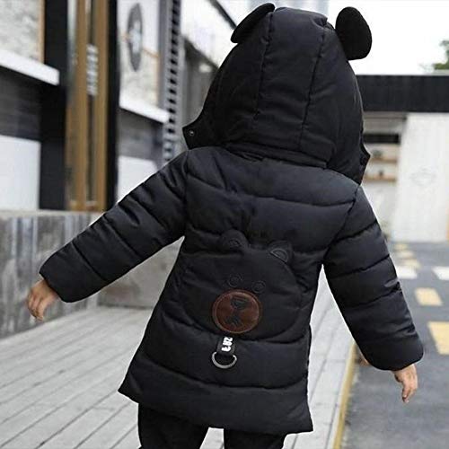 SXSHUN Jungen Winterjacke mit Abnehmbarer