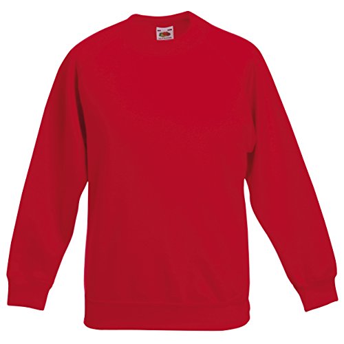 Fruite of the Loom Kinder Raglan Sweatshirt,