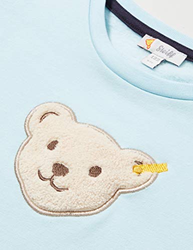 Steiff Jungen mit süßer Teddybärapplikation Sweatshirt,