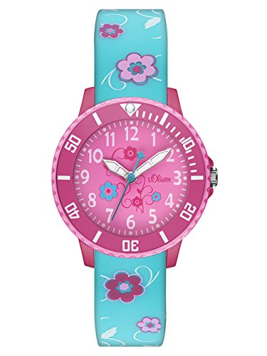 s.Oliver Kinder-Armbanduhren Analog Quarz