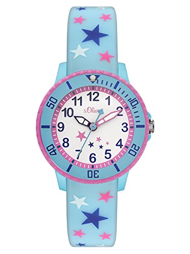 s.Oliver Kinder-Armbanduhren Analog Quarz