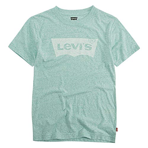 Levi's Jungen Batwing T-Shirt, Weiß/Filz, S