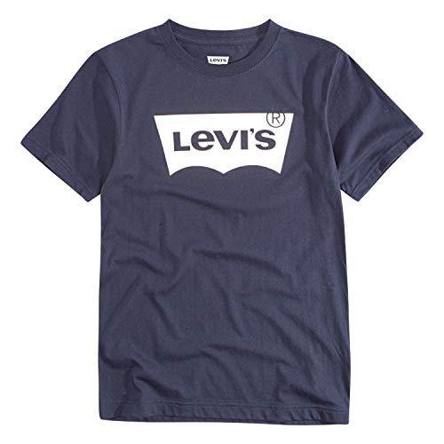 Levi's Jungen Batwing T-Shirt, Weiß/Filz, S