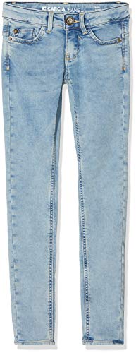 Garcia Kids Mädchen Sara Jeans, Blau (Bleached 4907), (Herstellergröße: 128)