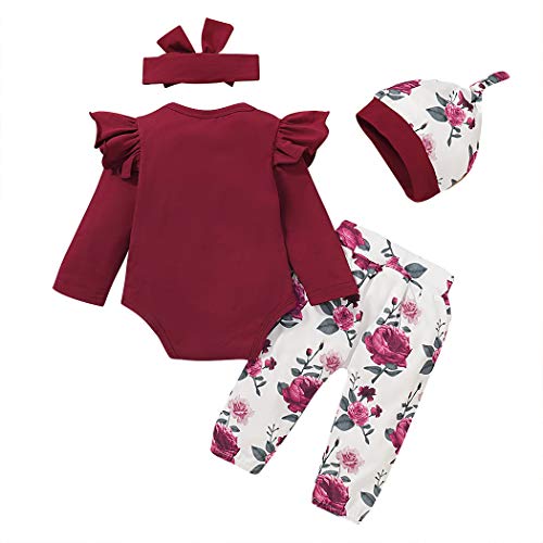 Jurebecia Baby Mädchen Kleidung Set Neugeborene