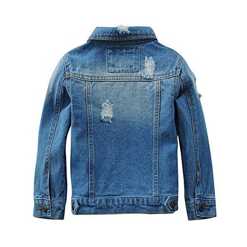 LAPLBEKE Jungen Jeansjacke