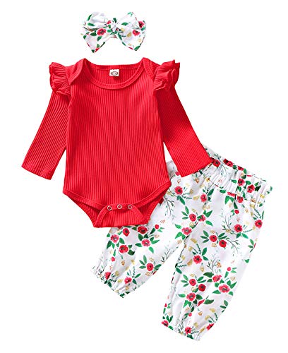 Jurebecia Baby Mädchen Kleidung Set Neugeborene