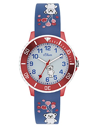 s.Oliver Kinder-Armbanduhren Analog Quarz