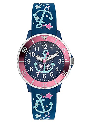 s.Oliver Kinder-Armbanduhren Analog Quarz