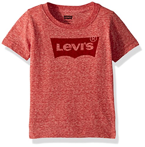 Levi's Jungen Batwing T-Shirt, Weiß/Filz, S