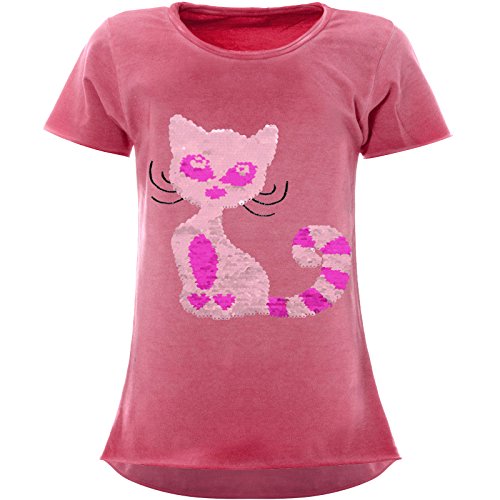 BEZLIT Mädchen Wende-Pailletten T-Shirt