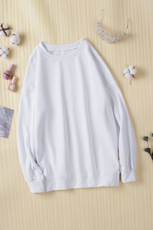 Oversized Drop Shoulder Sweatshirt