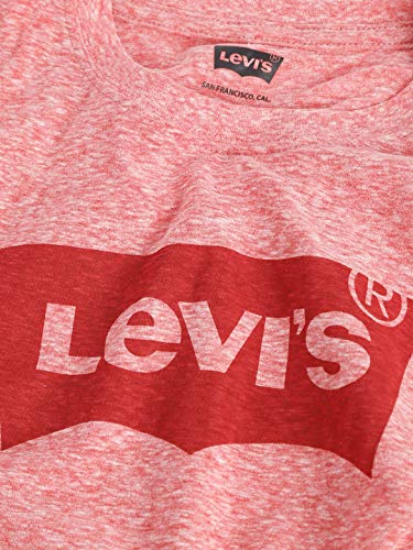 Levi's Jungen Batwing T-Shirt, Weiß/Filz, S