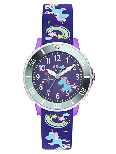 s.Oliver Kinder-Armbanduhren Analog Quarz