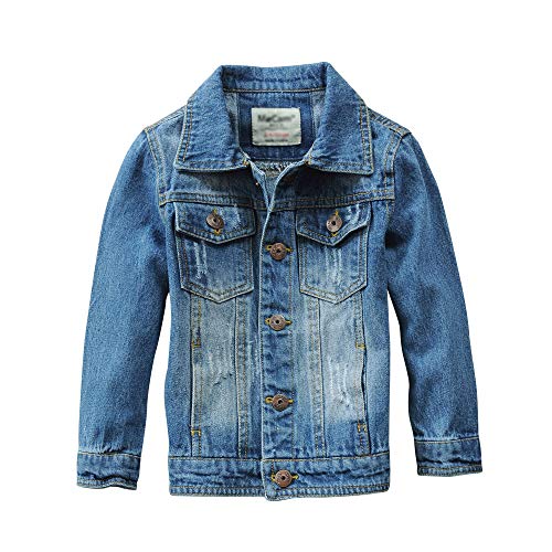 LAPLBEKE Jungen Jeansjacke