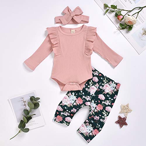 FYMNSI Neugeborenes Baby Mädchen Outfits