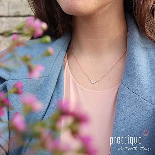 Prettique® Kette Damen aus edlem 925 Sterlingsilber rhodiniert