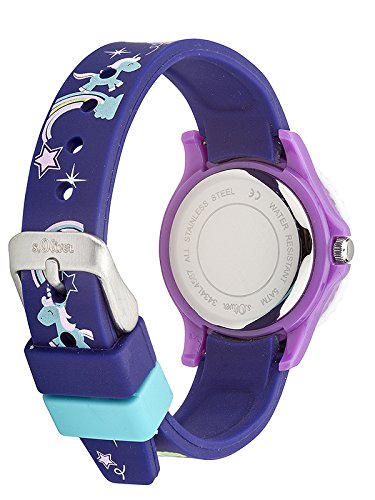 s.Oliver Kinder-Armbanduhren Analog Quarz