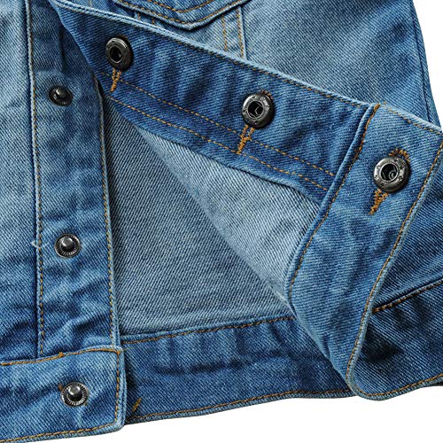 LAPLBEKE Jungen Jeansjacke