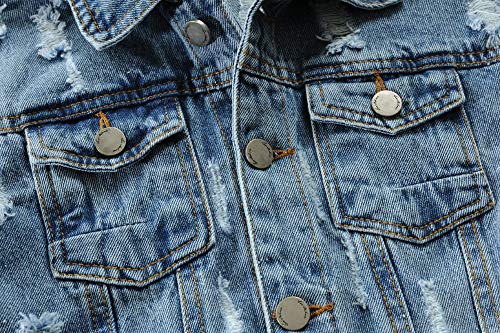 LAPLBEKE Jungen Jeansjacke