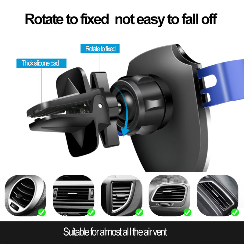 Competitive price adjustable 360 degree rotation phone mount air vent car holder