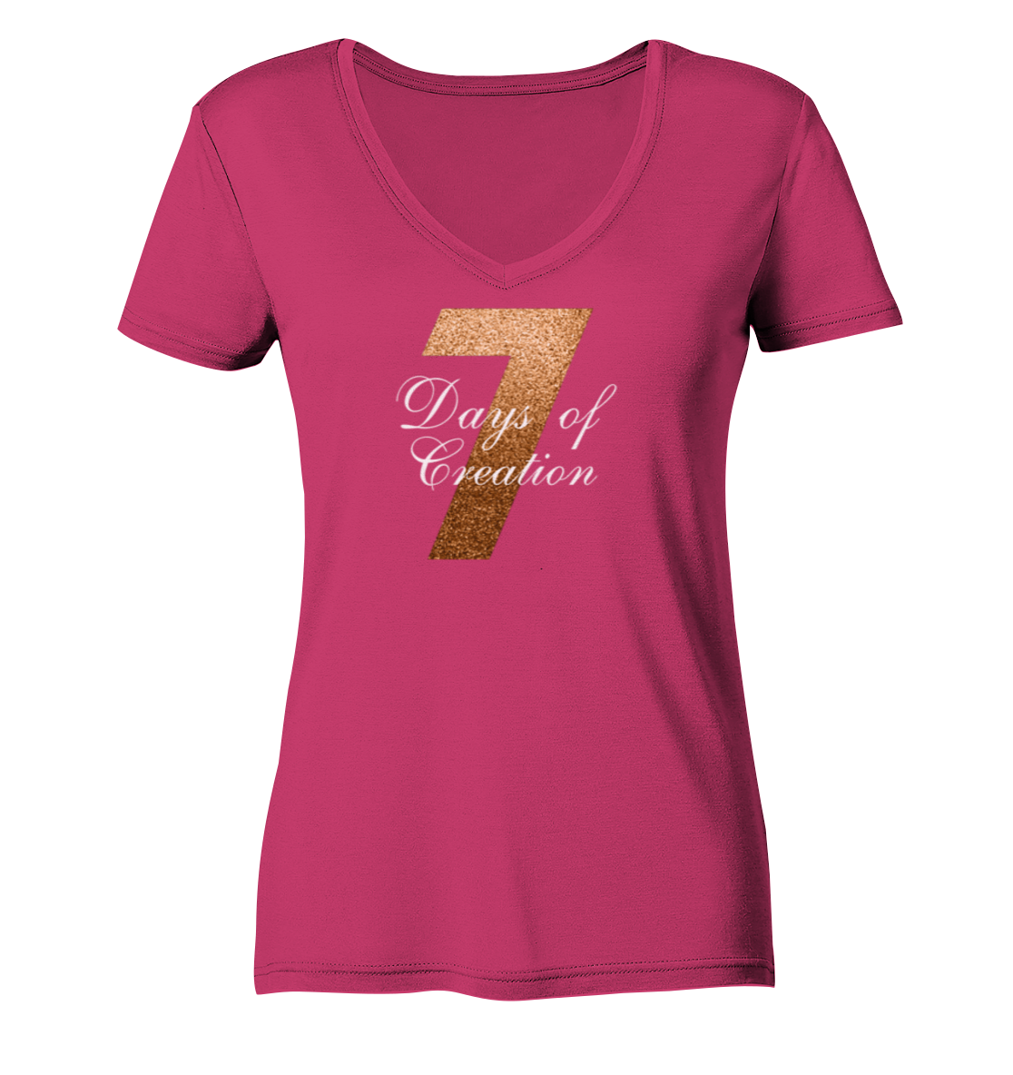 GOOFOR-Original - Ladies Organic V-Neck Shirt