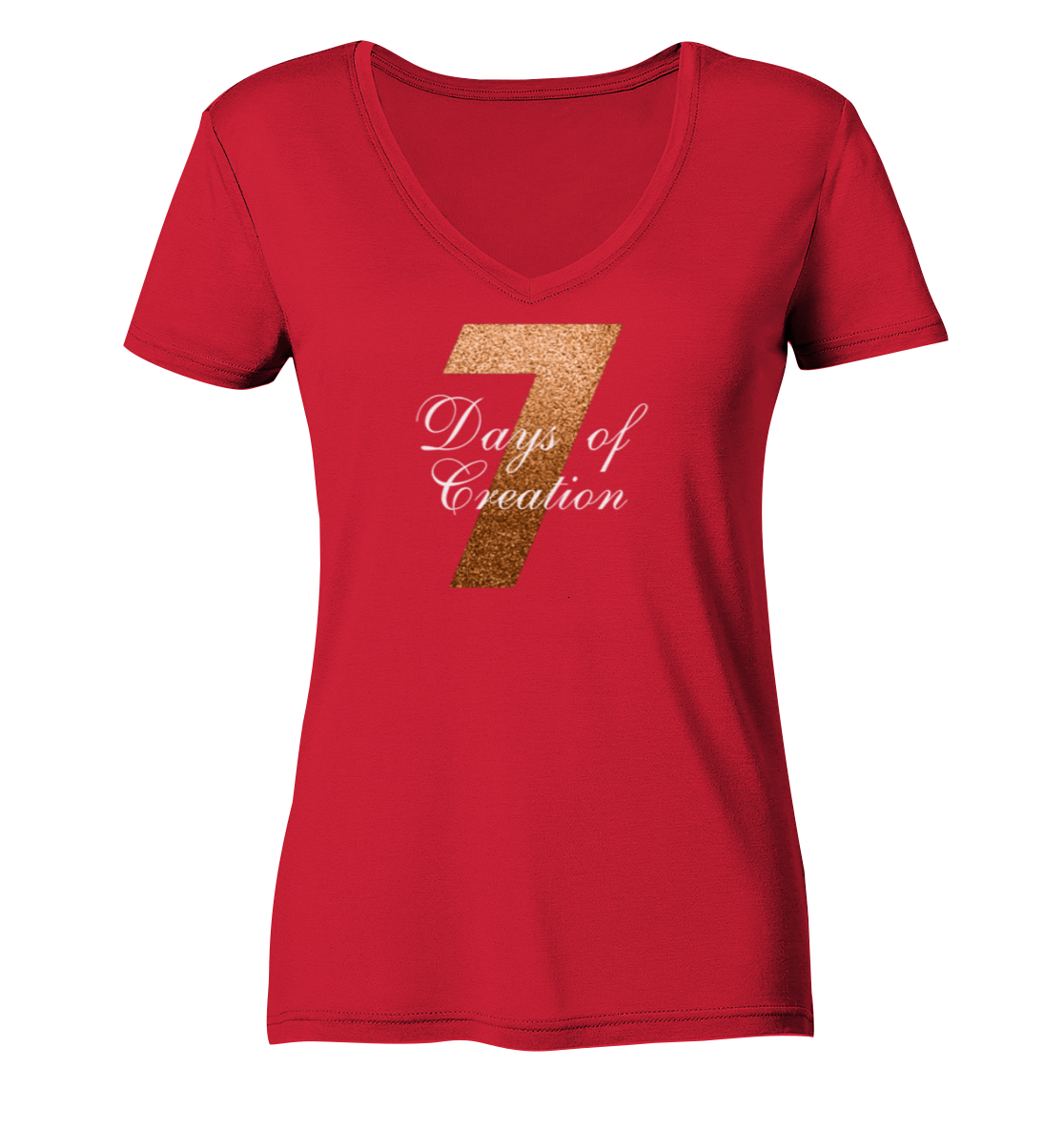 GOOFOR-Original - Ladies Organic V-Neck Shirt