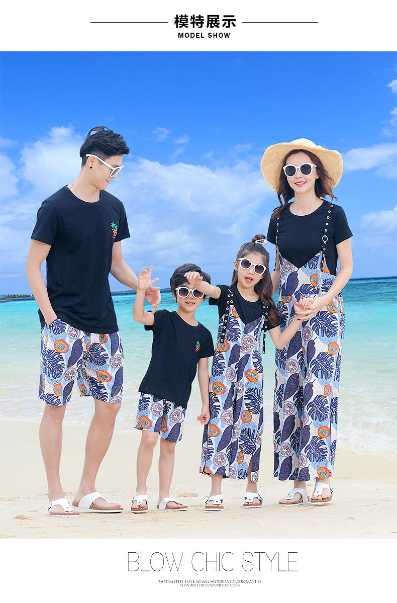 Cotton Summer Family Matching Outfits