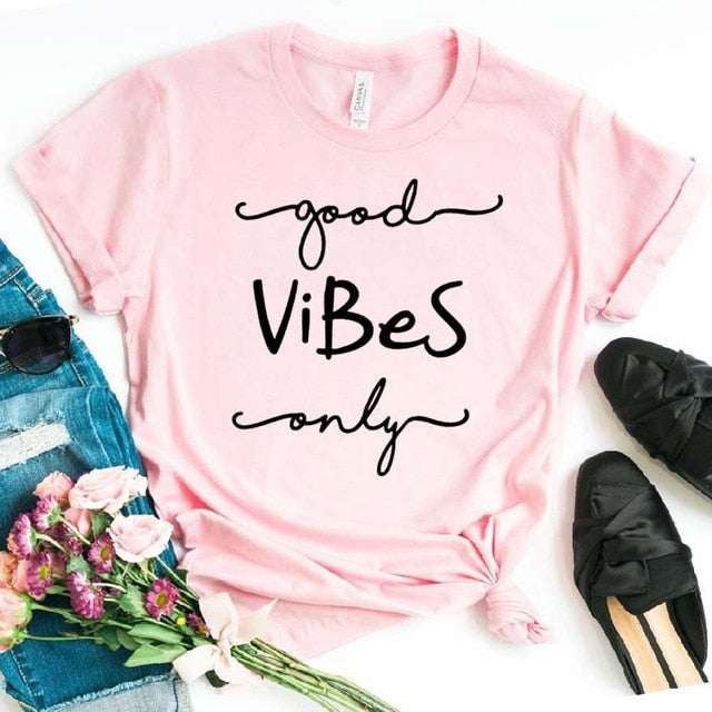 Good Vibes Women tshirt