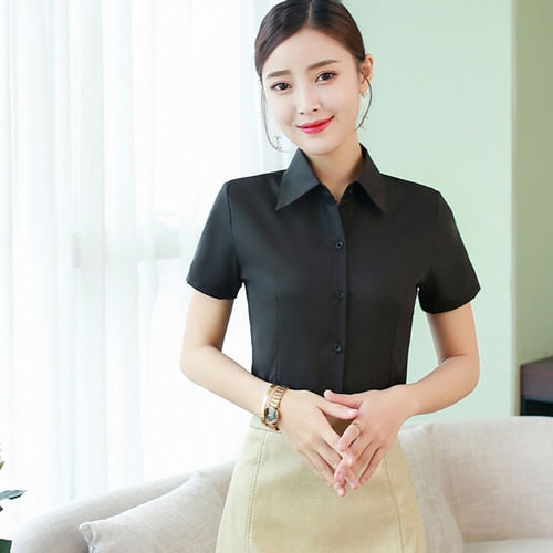 Fashion Summer Cotton Women Shirts