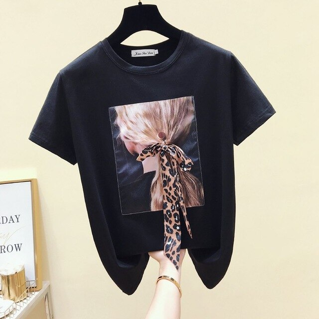 T shirt Women Clothes O-Neck Summer