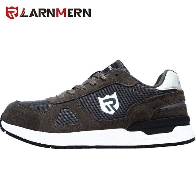 Men's Work Safety Shoes Steel Toe Construction Sneaker