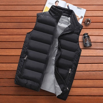 Fashion Men's Jacket Sleeveless Vest