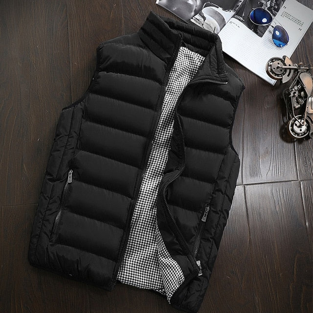 Fashion Men's Jacket Sleeveless Vest