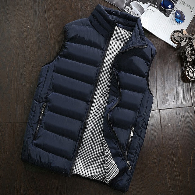 Fashion Men's Jacket Sleeveless Vest