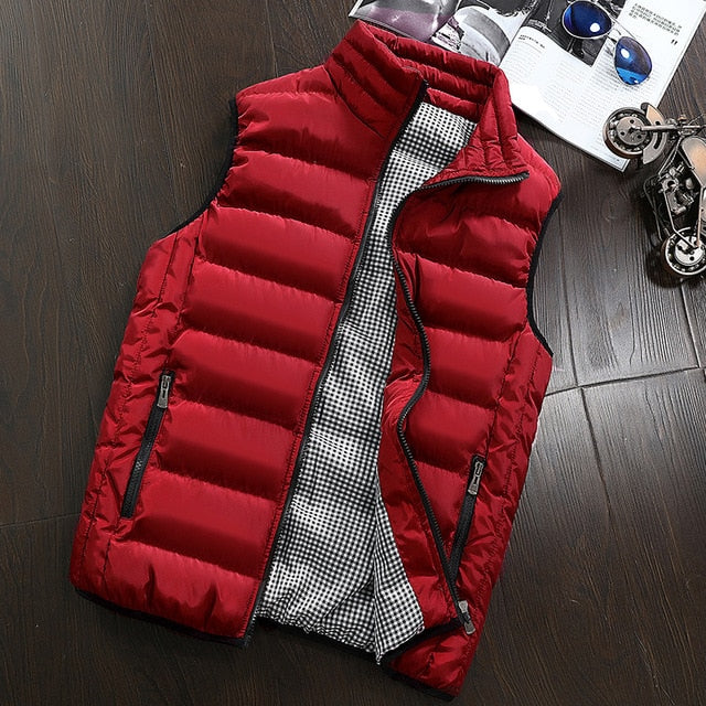 Fashion Men's Jacket Sleeveless Vest