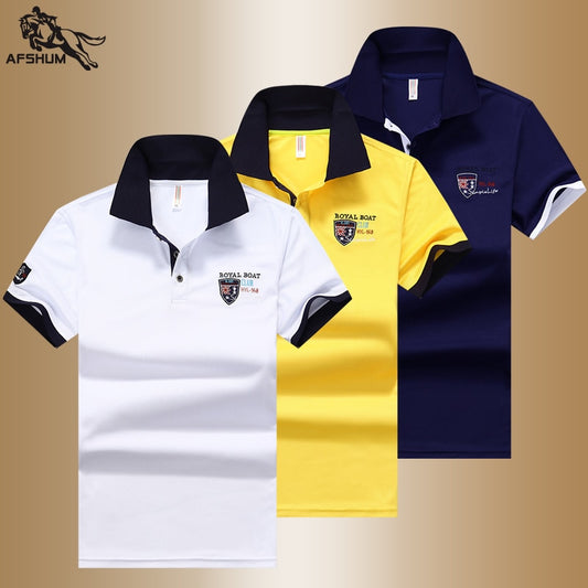 Summer new men polo shirt