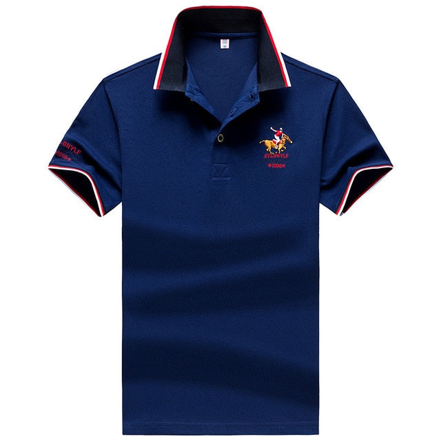 Summer new men polo shirt