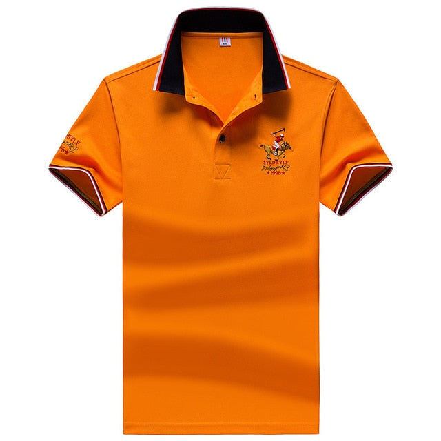 Summer new men polo shirt