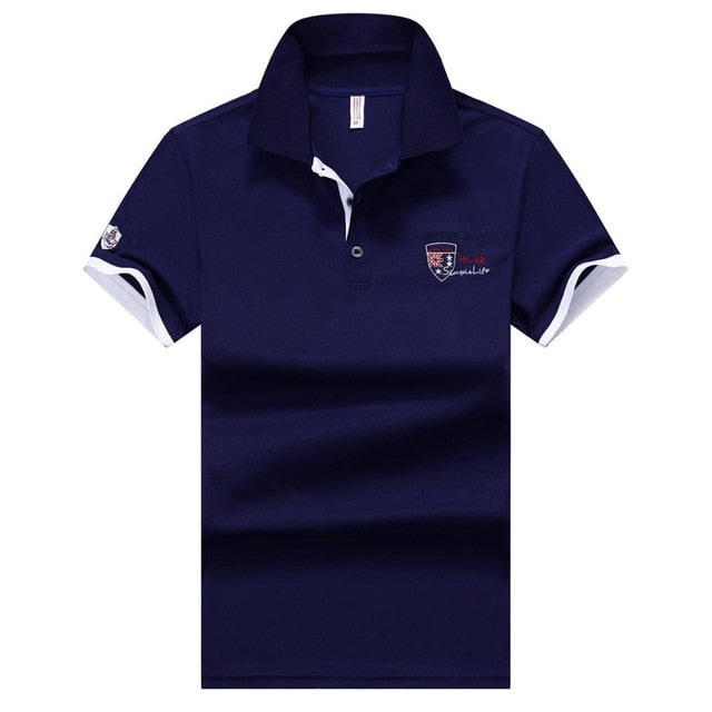 Summer new men polo shirt