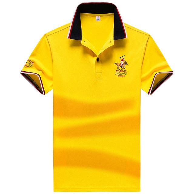 Summer new men polo shirt