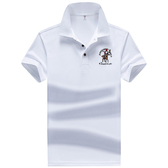 Summer new men polo shirt