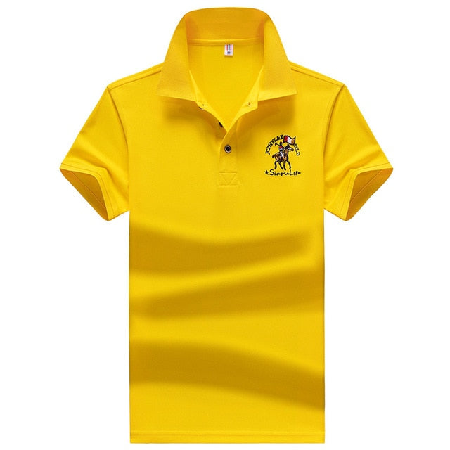 Summer new men polo shirt