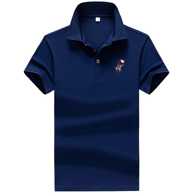 Summer new men polo shirt